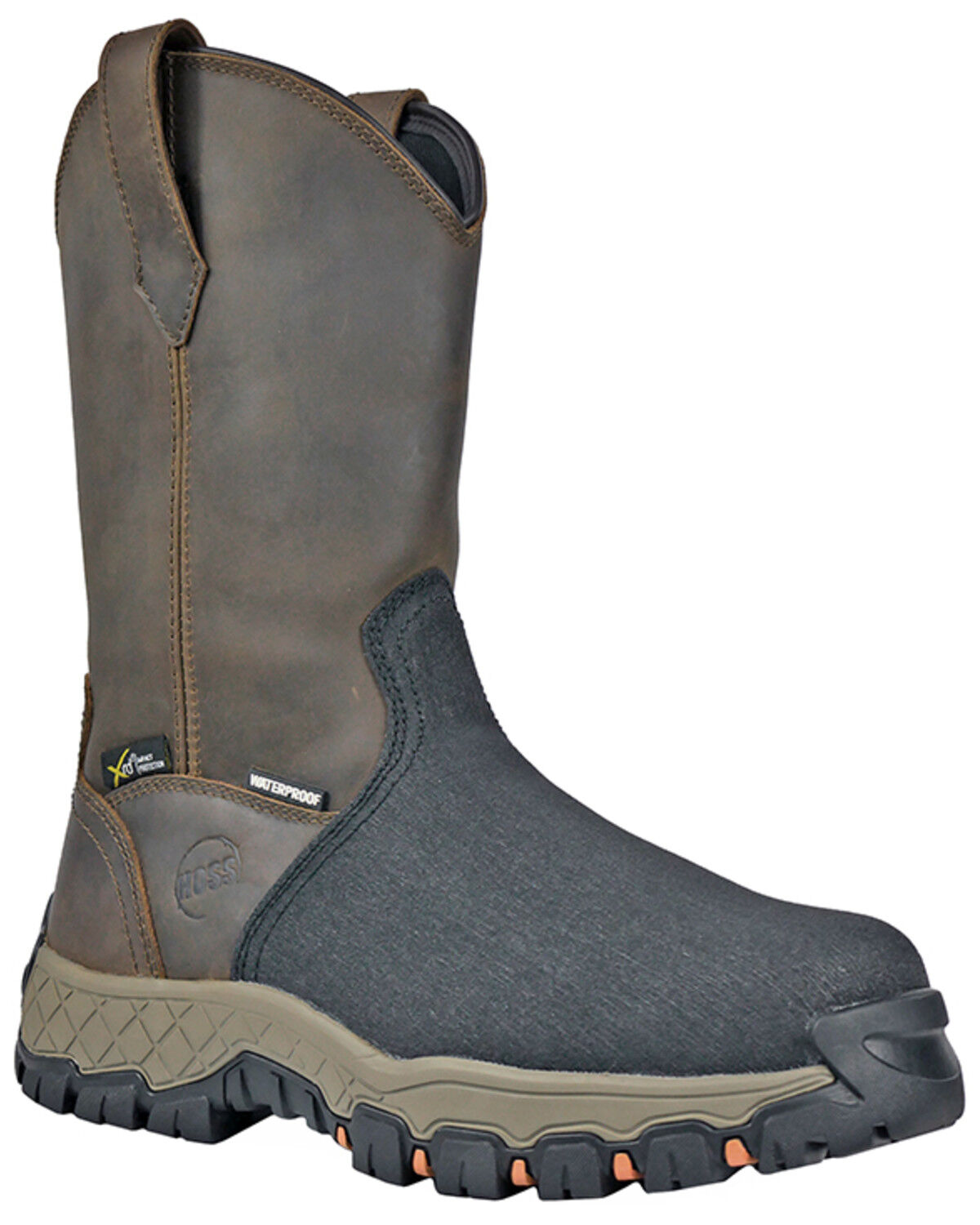 Men's Hoss 11" Recon Waterproof Metguard Wellington Work Boots - Compo