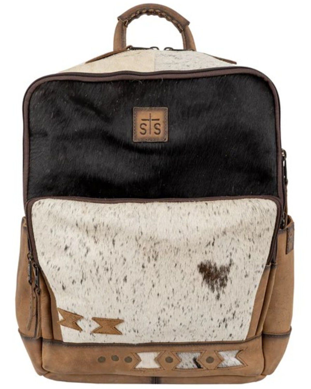 Women's STS Ranchwear By Carroll Roswell Cowhide Faye Backpack
