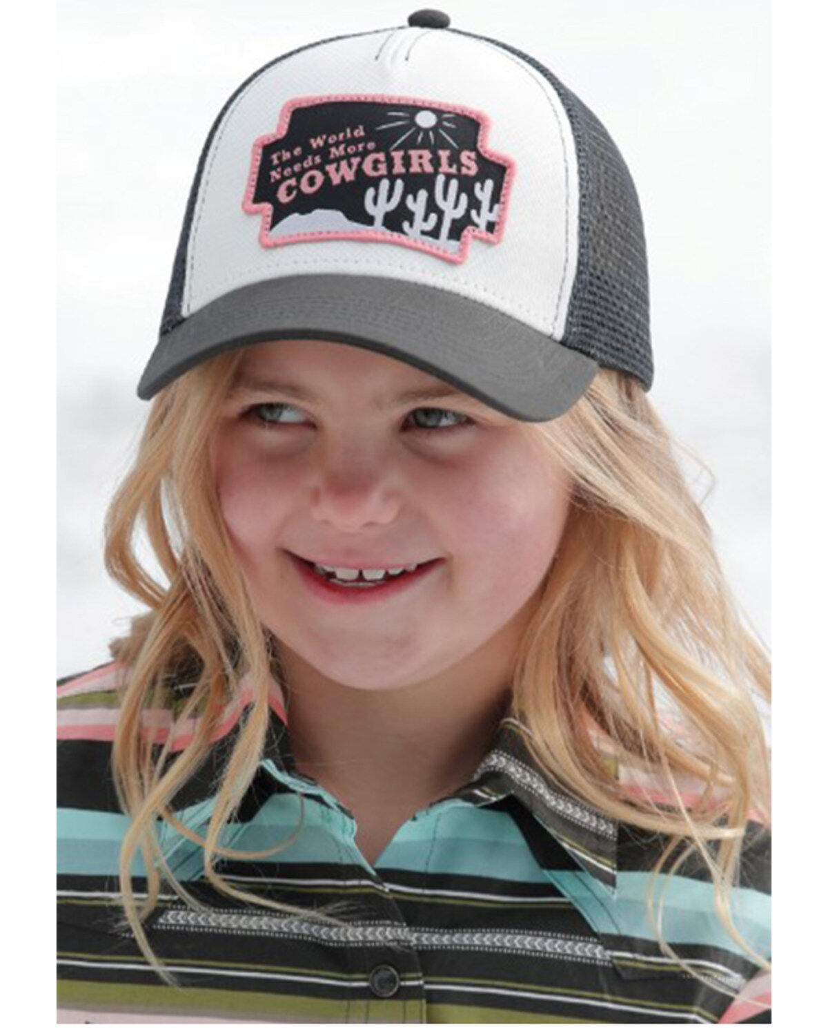 Girls' Cruel Girl The World Needs More Cowgirls Ball Cap