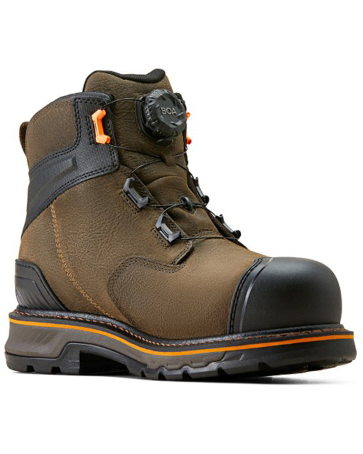 Men's Ariat 6" Stump Jumper BOA Waterproof Work Boots - Composite Toe