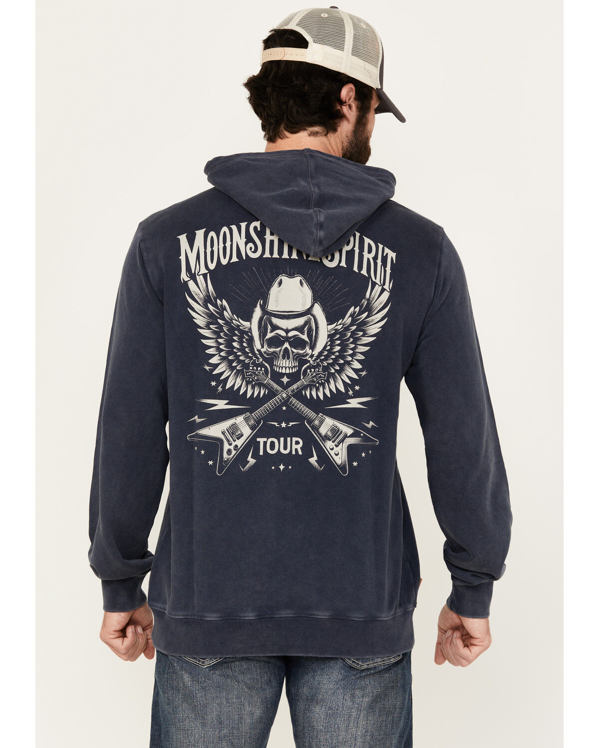 Men's Moonshine Spirit Washed Away Hooded Sweatshirt