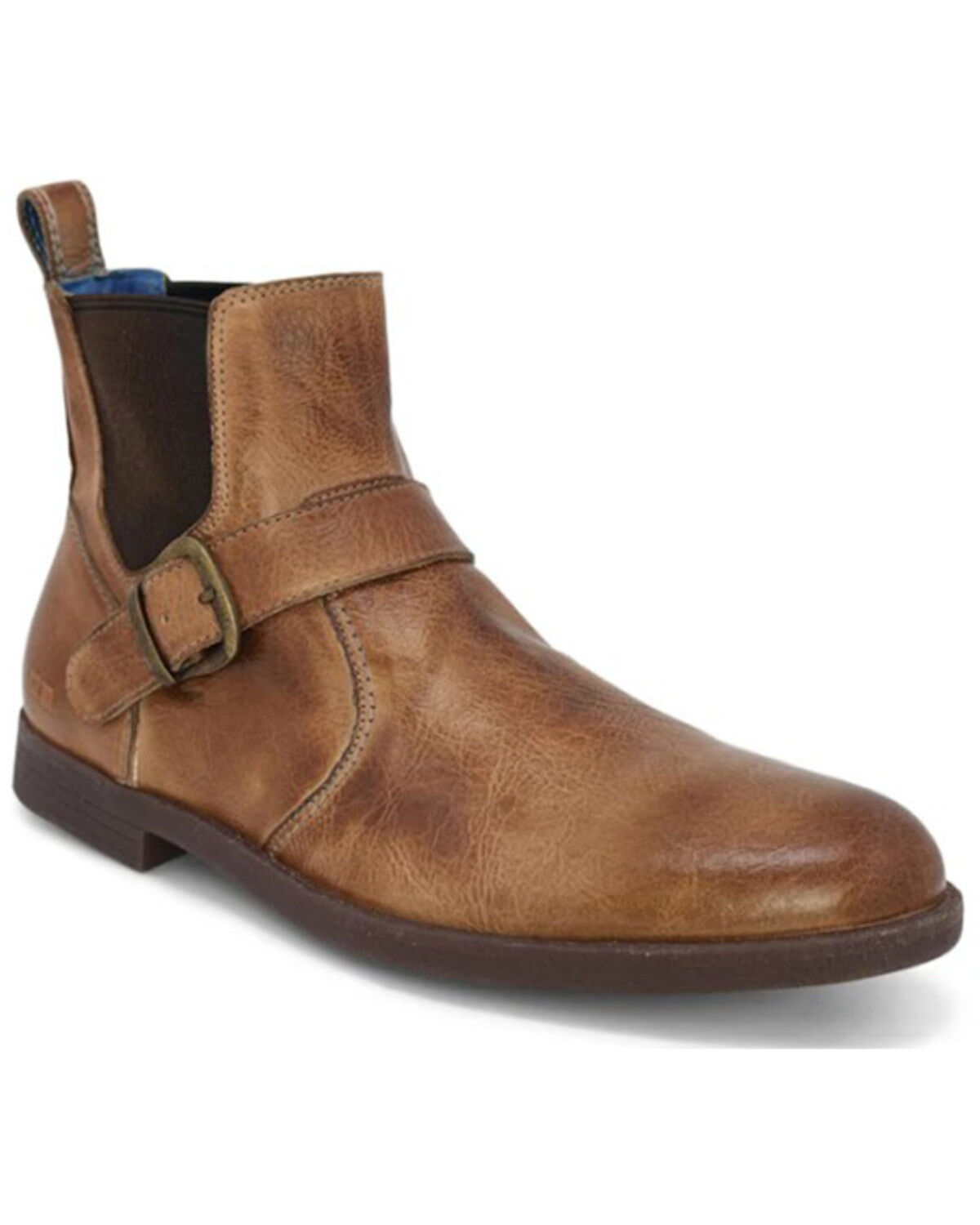 Men's Evolutions Michelangelo Side Buckle Chelsea Boots - Round Toe