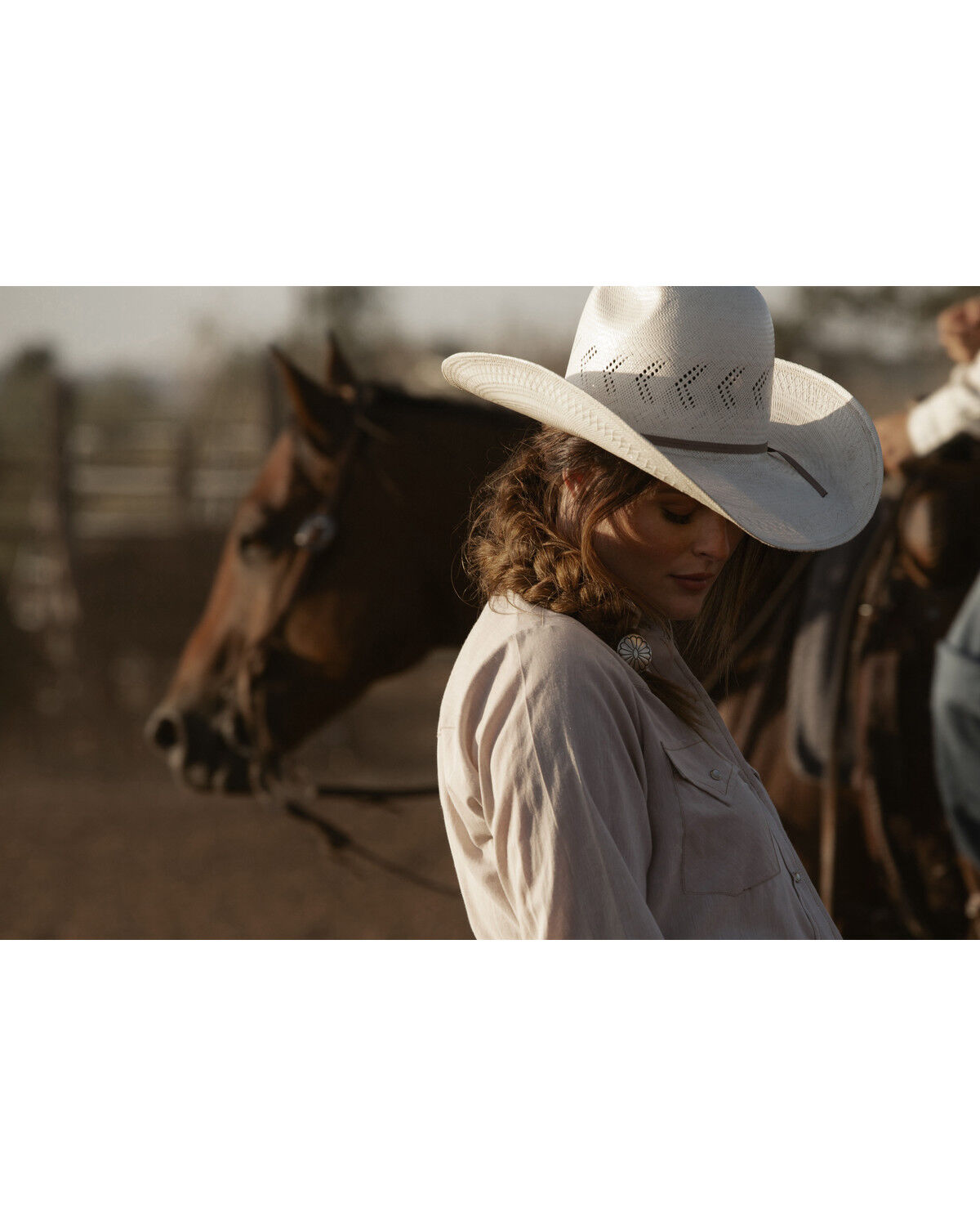 Women's Cowboygirl by Jenna Paulette Solid Long Sleeve Pearl Snap West