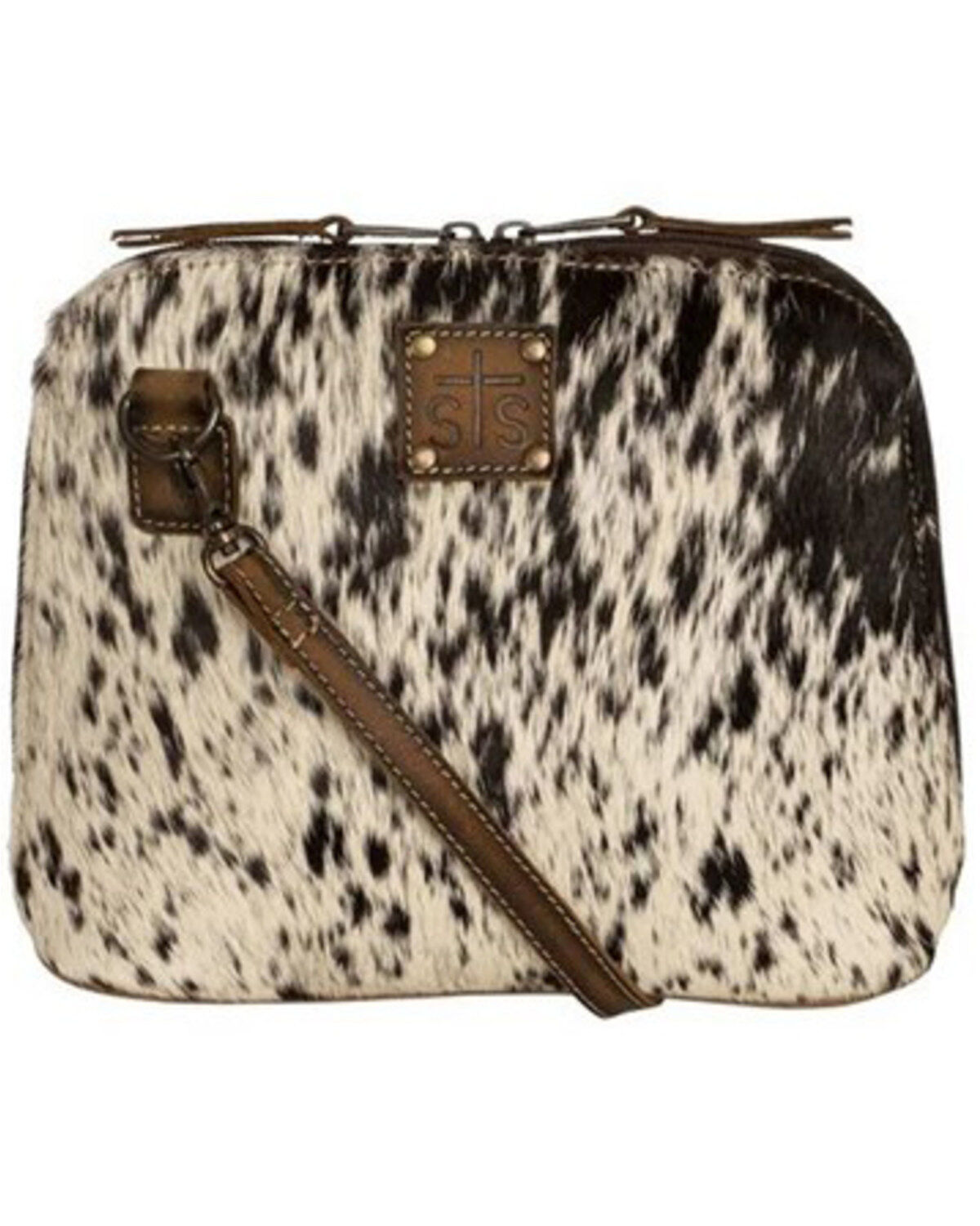 Women's STS Ranchwear by Carroll Wheezy Cowhide Crossbody Bag