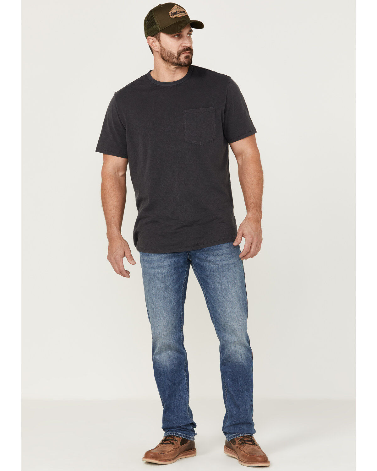 Men's Brothers and Sons Back Country Light Medium Wash Stretch Slim St