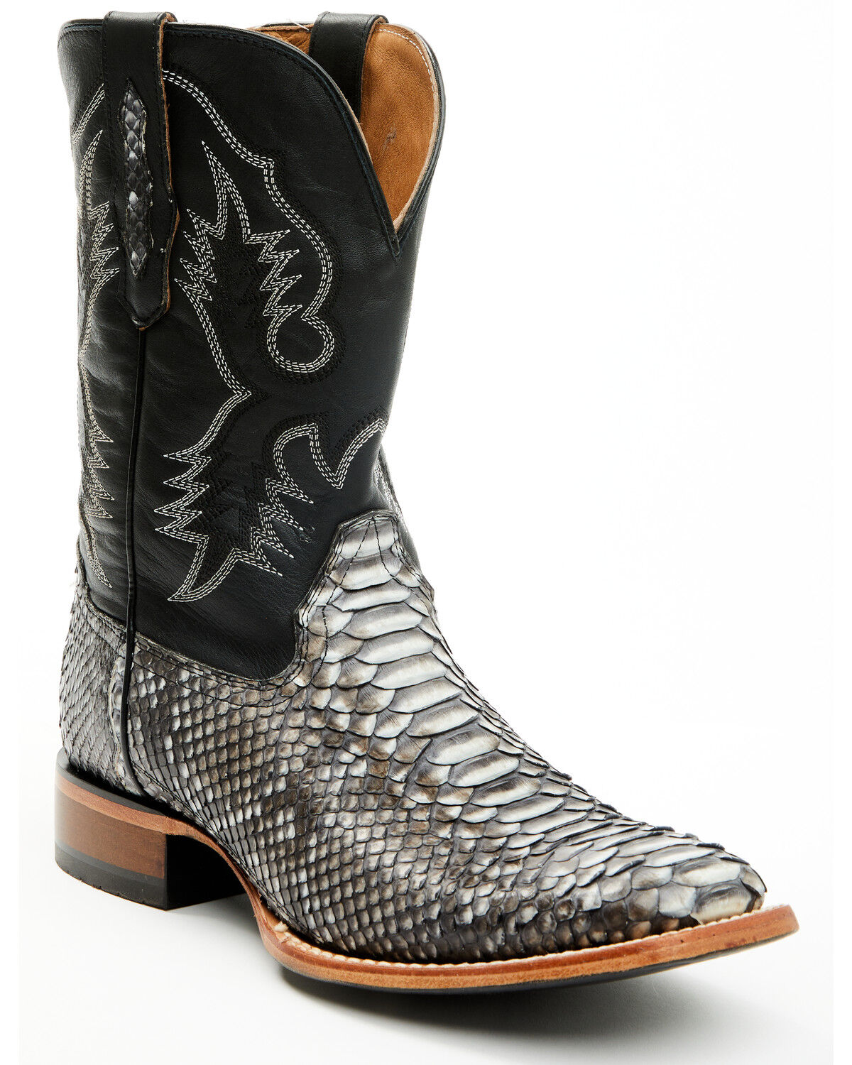 Men's Cody James Exotic Python Nevado Western Boots - Broad Square Toe