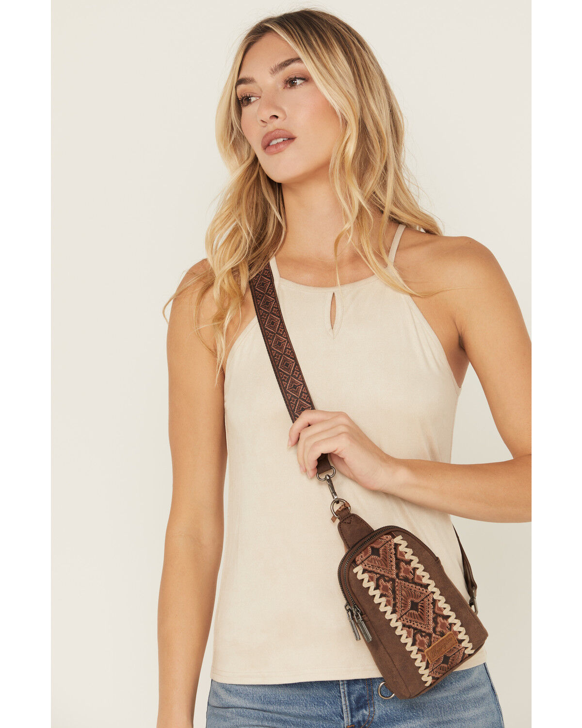Women's Wrangler Boot Barn Exclusive Braided Sling Crossbody