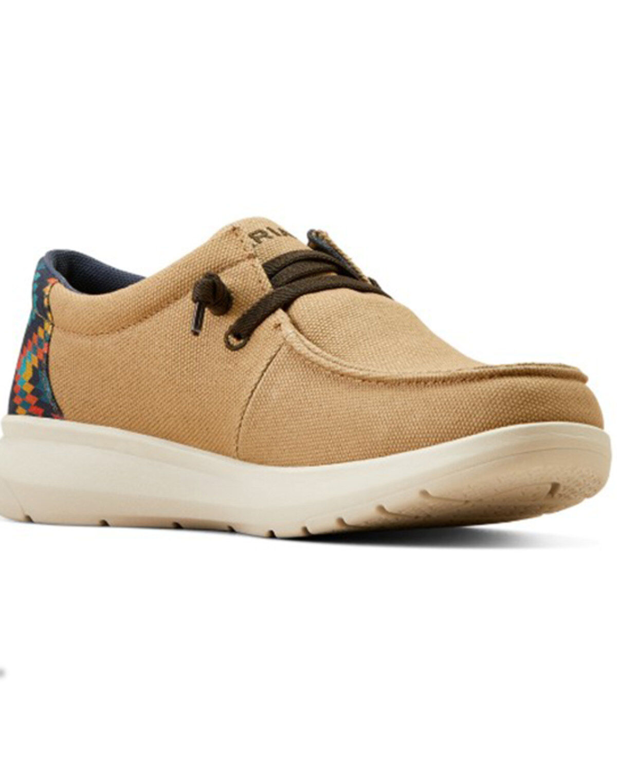 Men's Ariat Hilo Stretch Lace Casual Shoes - Moc Toe
