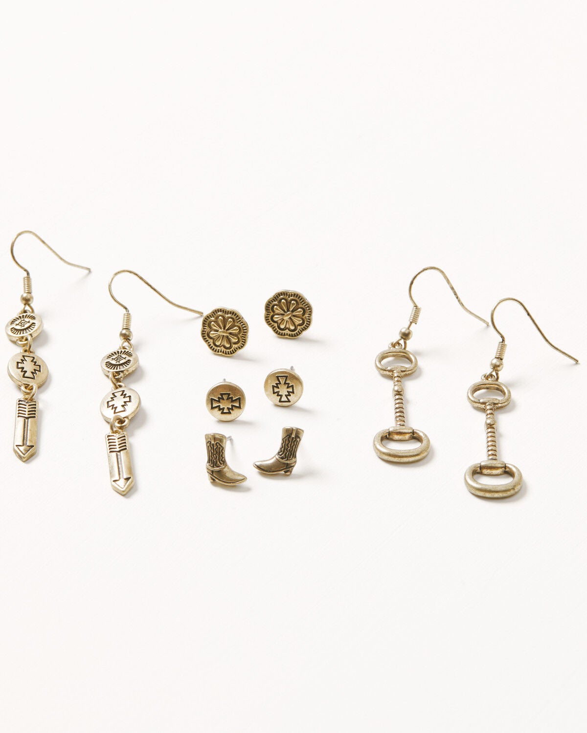 Women's Shyanne Golden Skyland Earring Set - 5 Piece