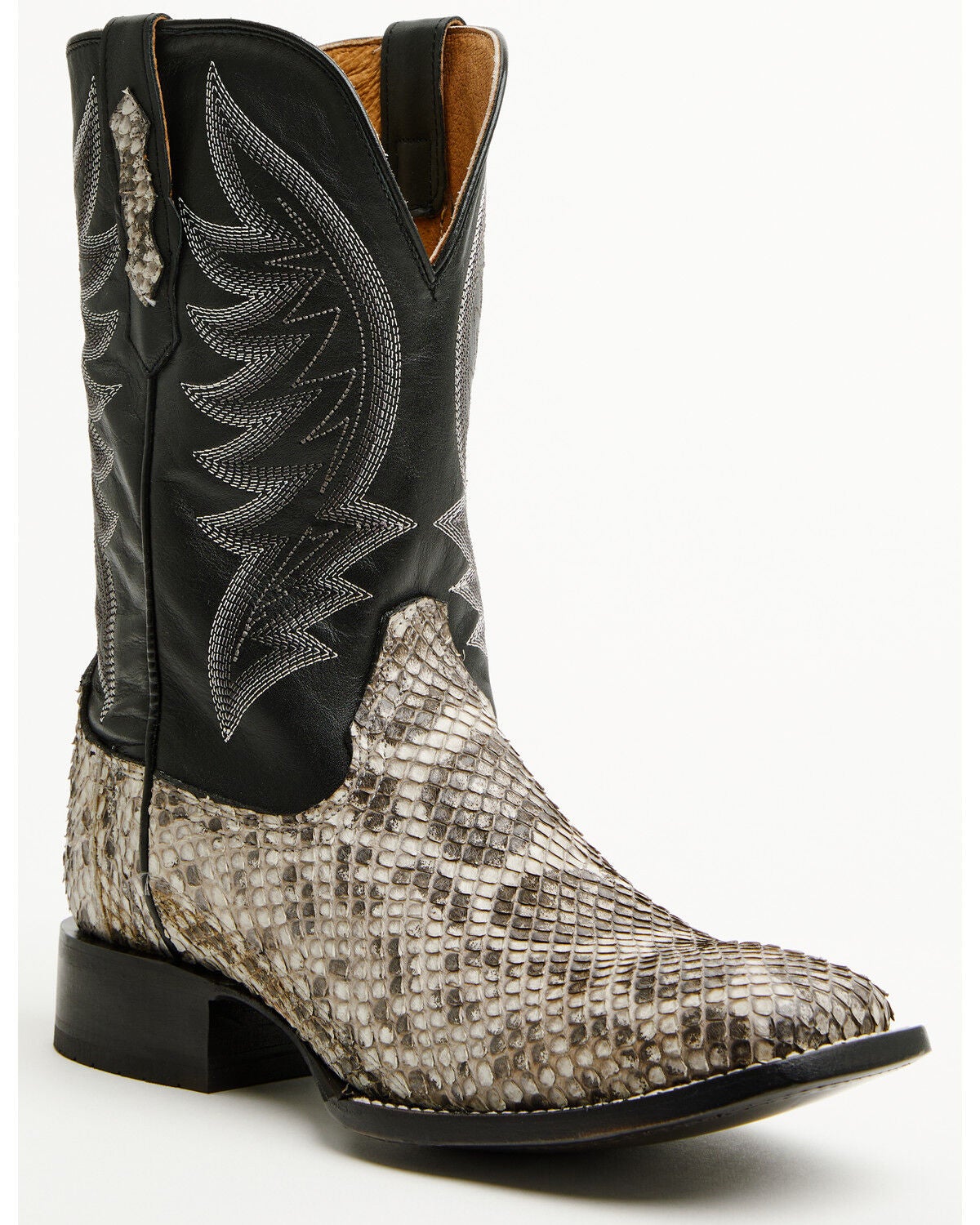 Men's Cody James Exotic Anaconda Western Boots - Broad Square Toe