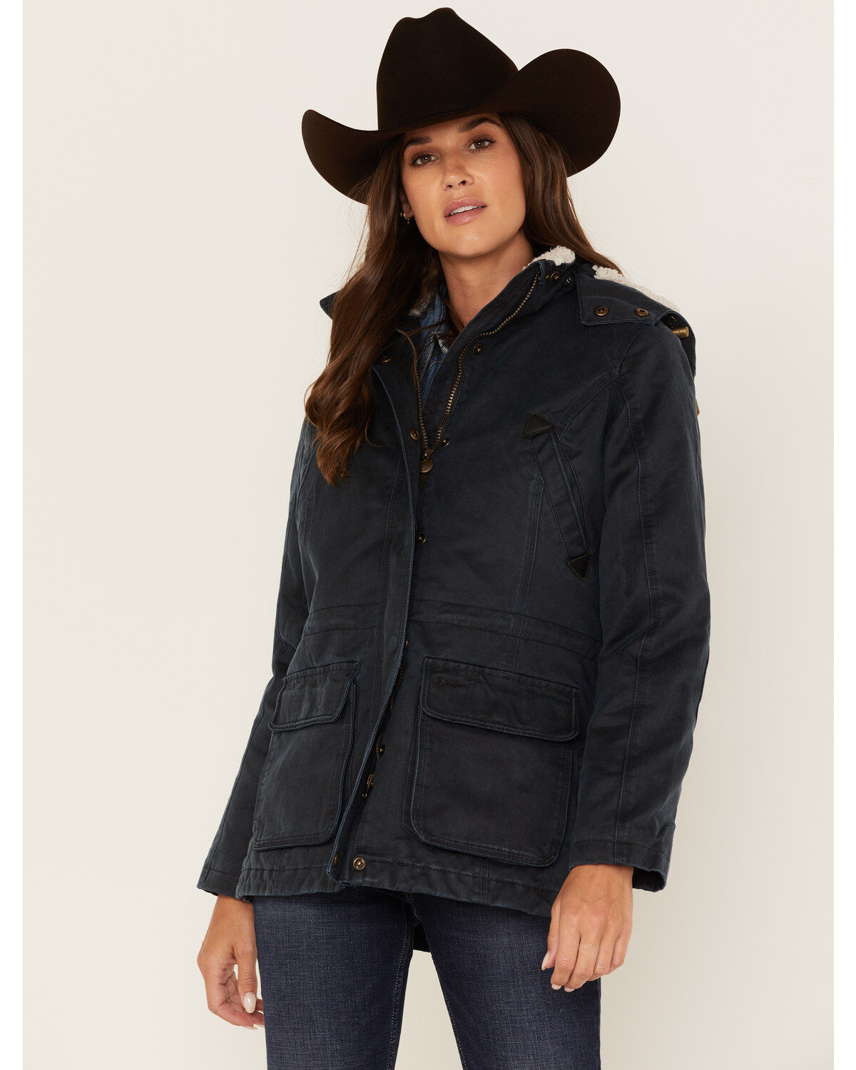 Women's Outback Trading Co. Woodbury Sherpa-Lined Hooded Jacket