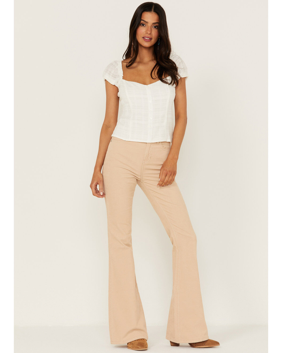 Women's Idyllwind High Risin' Irish Cream Wash Stretch Signature Back