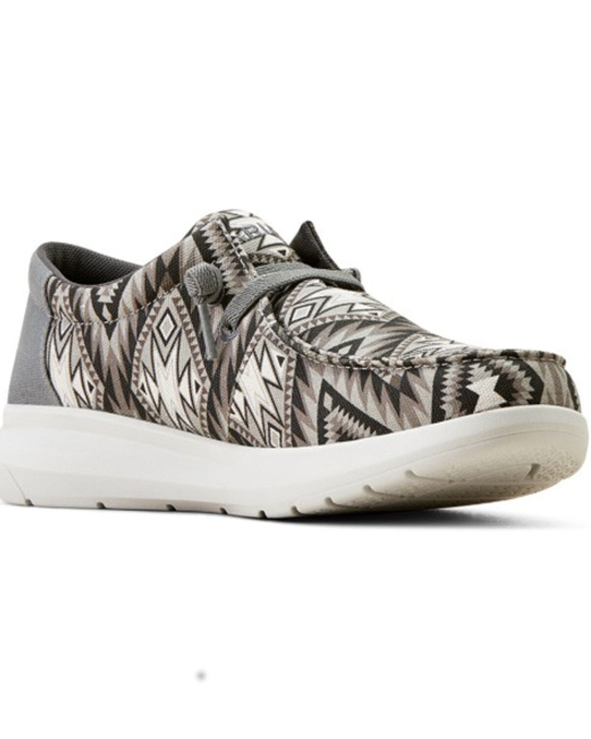 Men's Ariat Hilo Stretch Lace Casual Shoes - Moc Toe