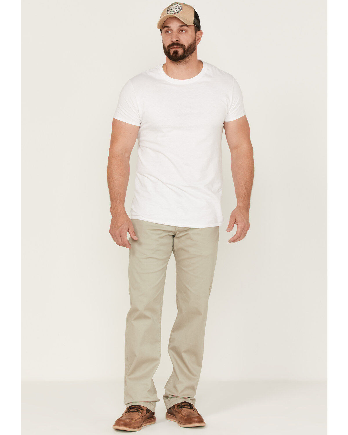 Brothers and Sons Men’s Weathered Bedford Cord Stretch Slim Straight P