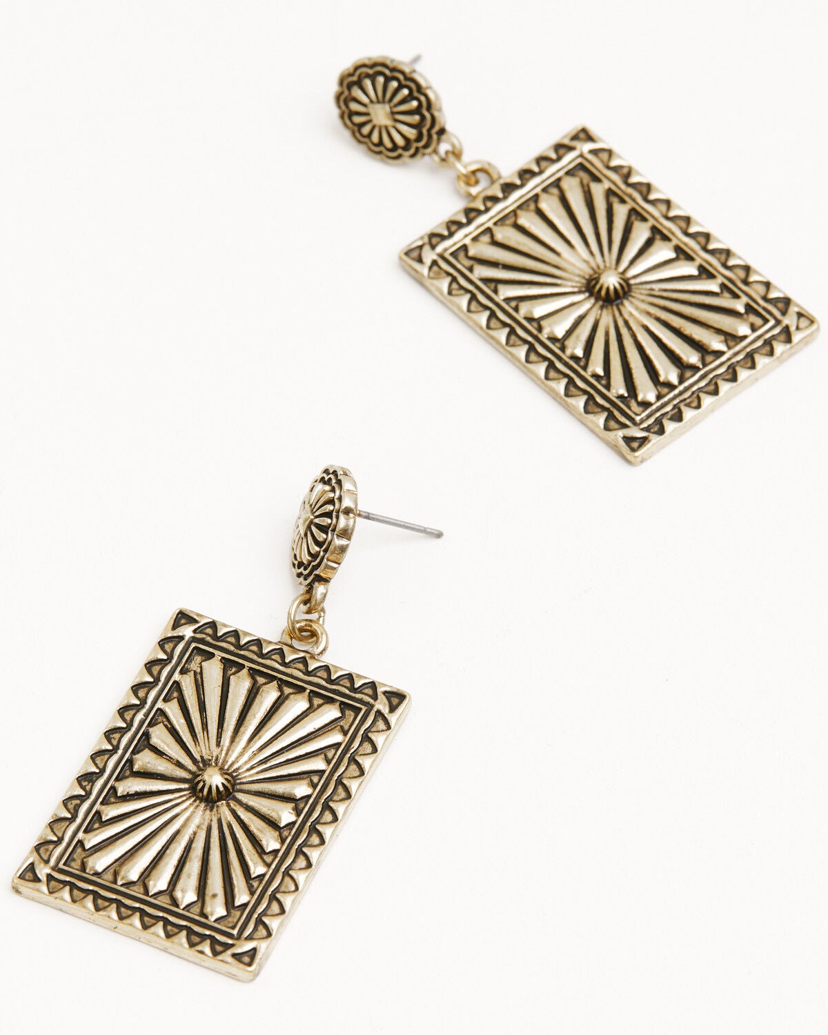 Women's Shyanne Golden Skyland Concho Statement Earrings