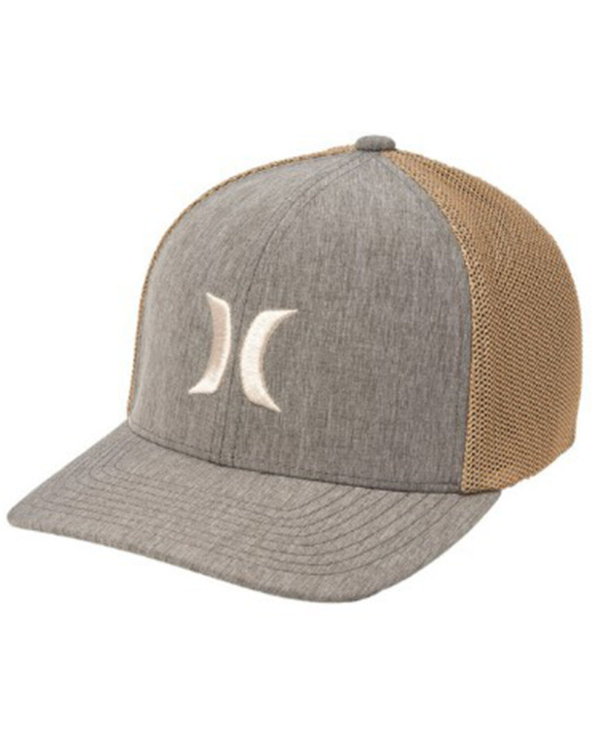 Men's Hurley Icon Textures Logo Flexfit Ball Cap
