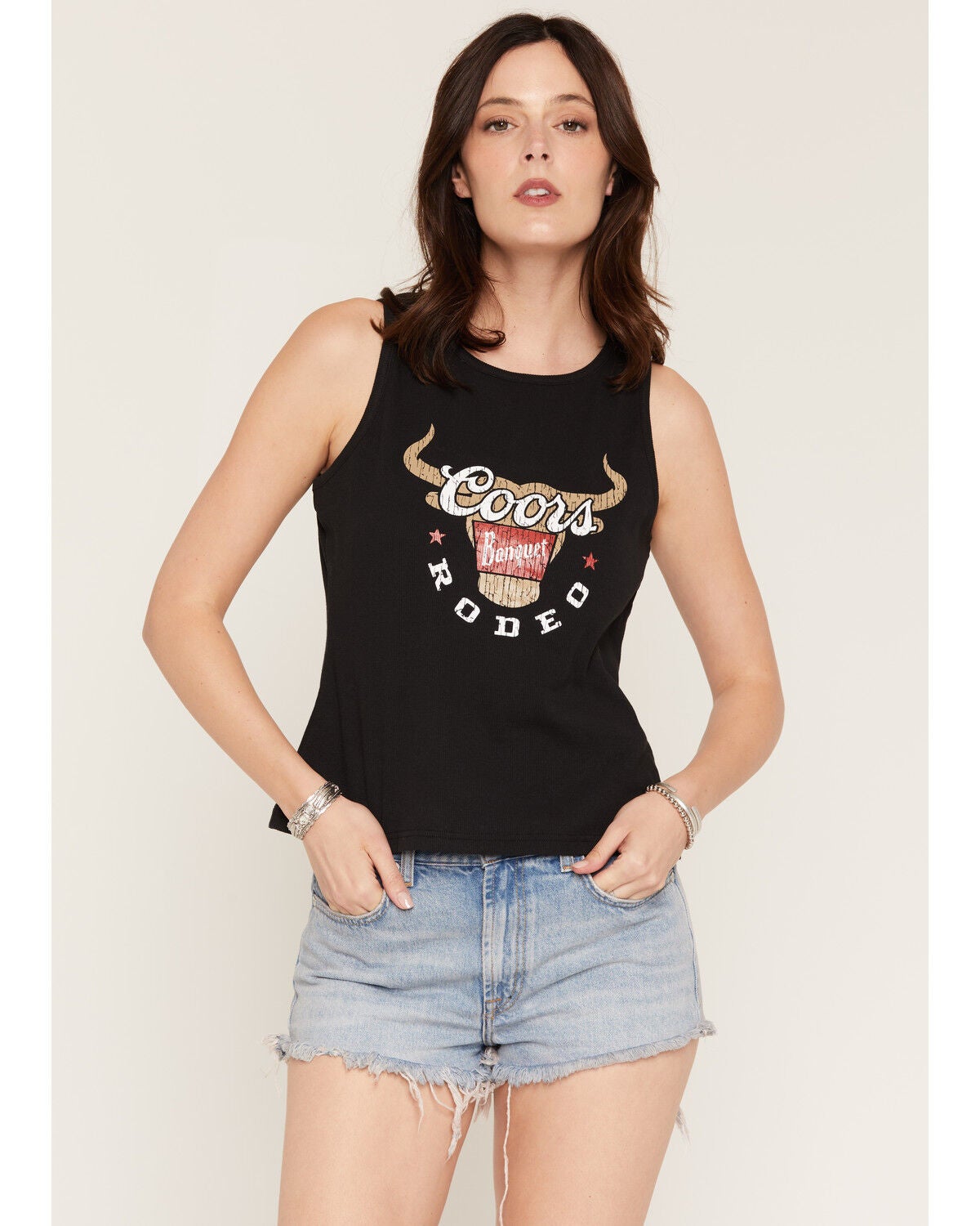 Women's Coors Steer Logo Graphic Tank Top
