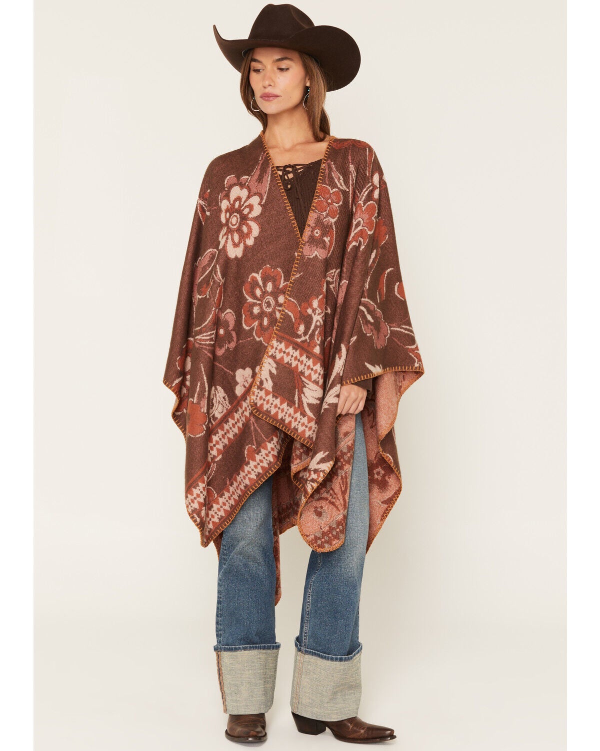 Women's Shyanne Palmer Floral Print Shawl