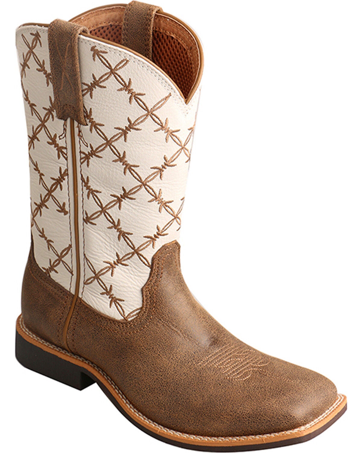 Boys' Twisted X Top Hand Western Boots - Square Toe