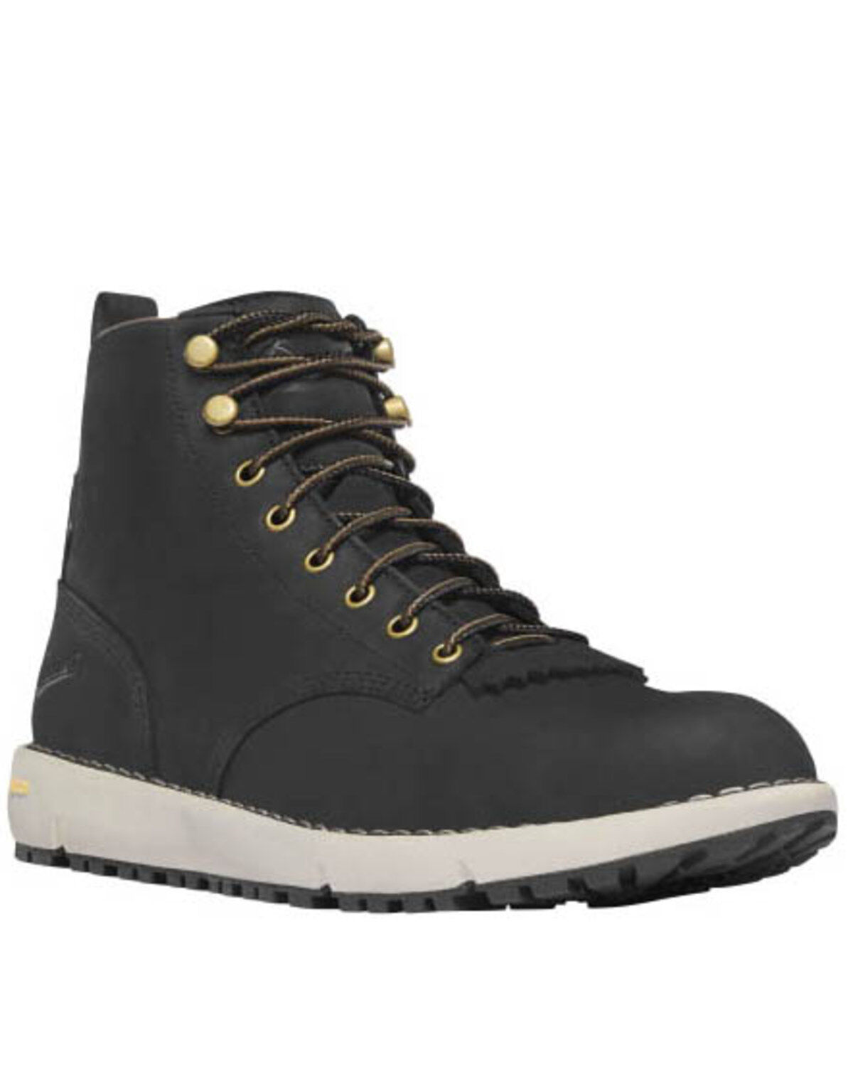 Men's Danner Black Logger Boots - Soft Toe