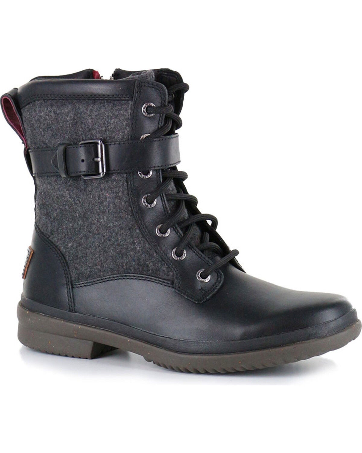 Women's UGG Black Kesey Fashion Boots - Round Toe