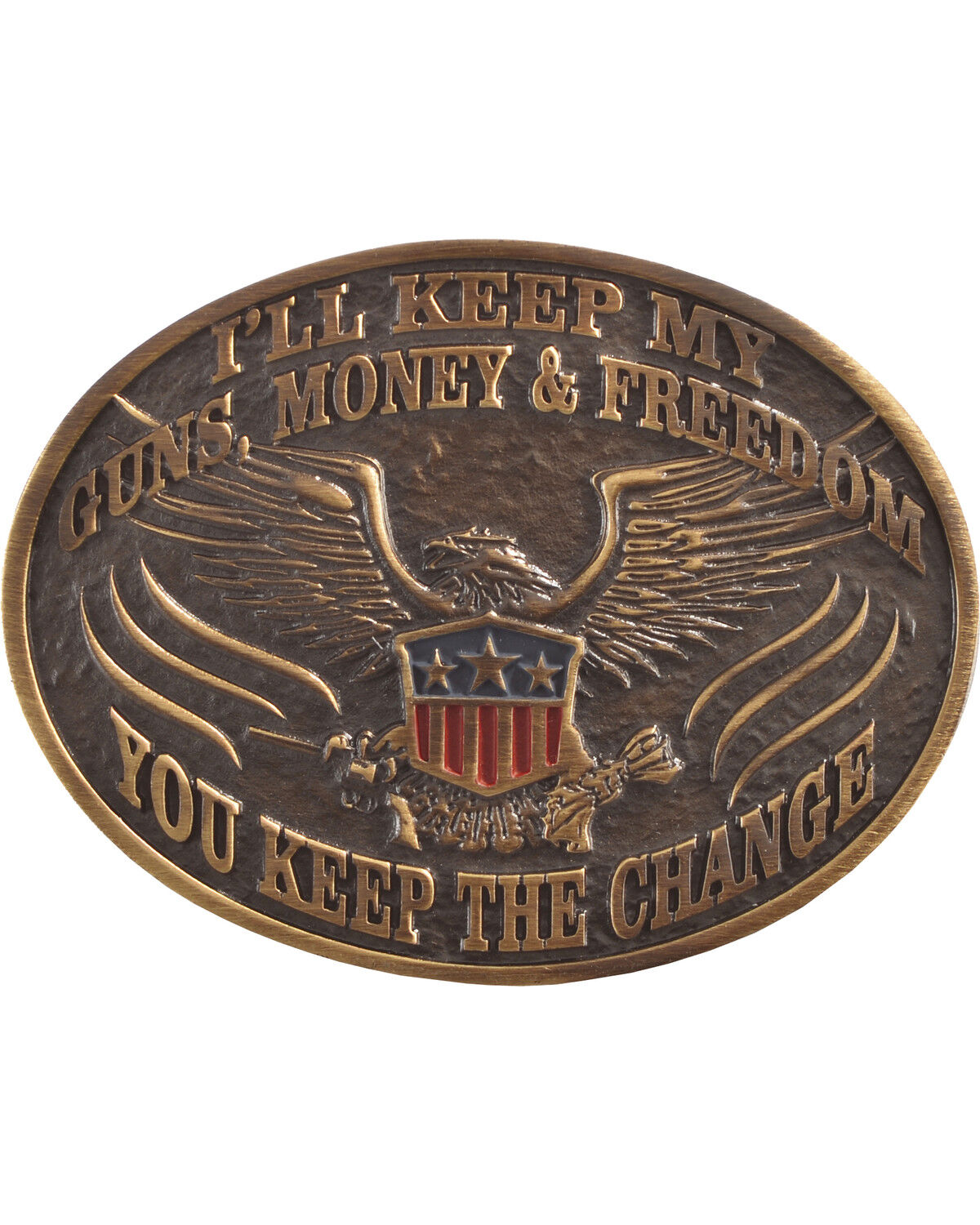 Men's Cody James I'll Keep My Guns Belt Buckle