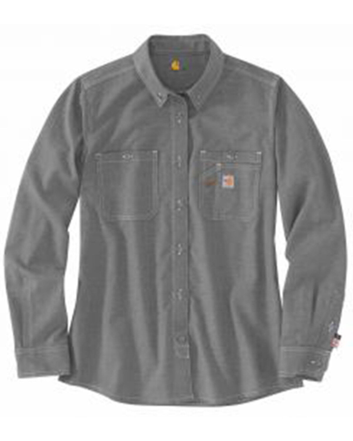 Women's Carhartt FR Force Lightweight Button Front Long Sleeve Shirt