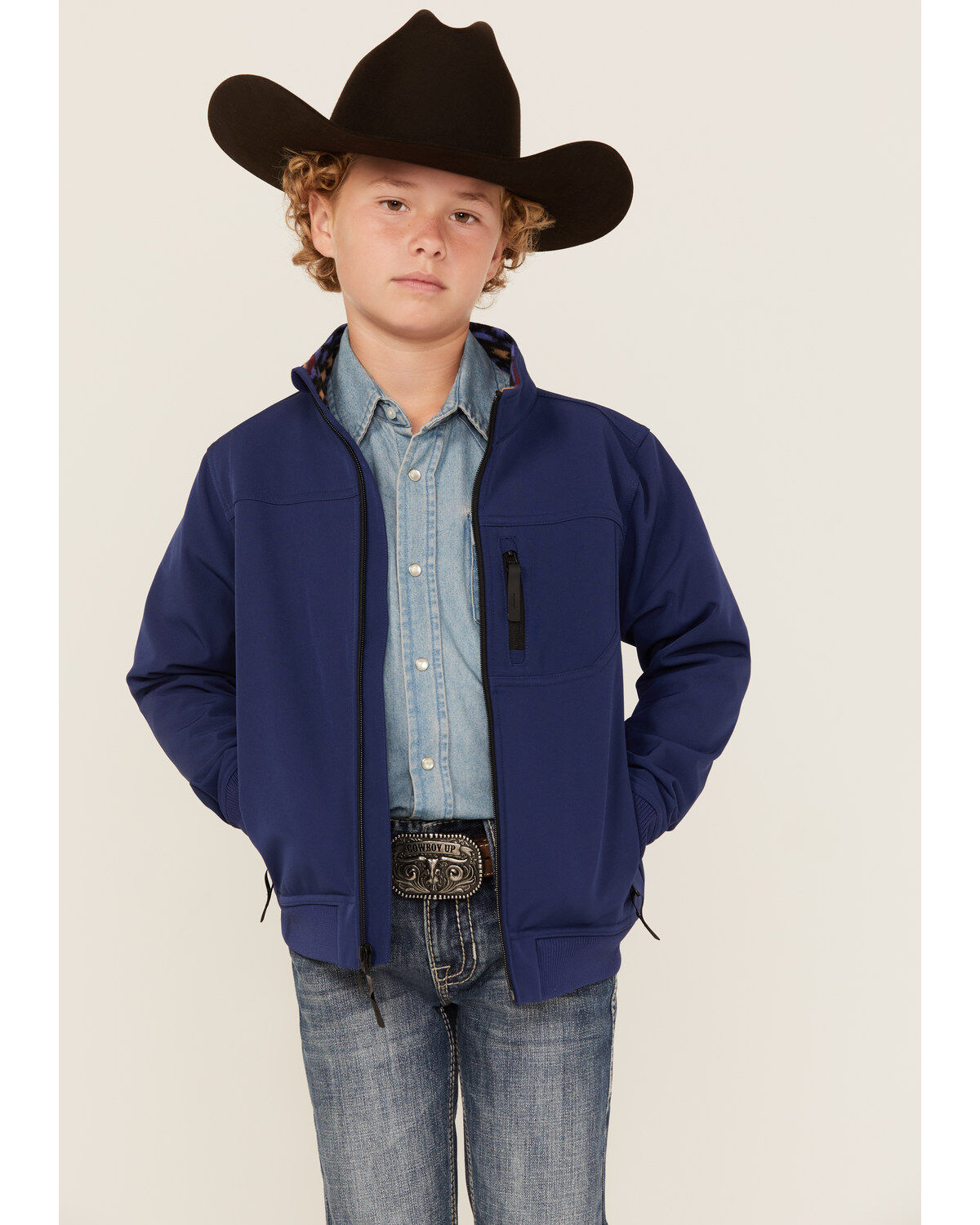 Boys' Cody James Coolville Softshell Bomber Jacket