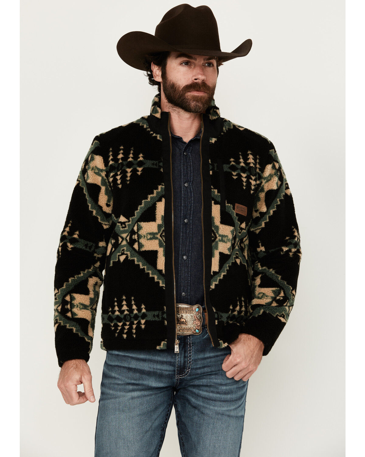Men's Pendleton Tahuya Berber Canvas Jacket