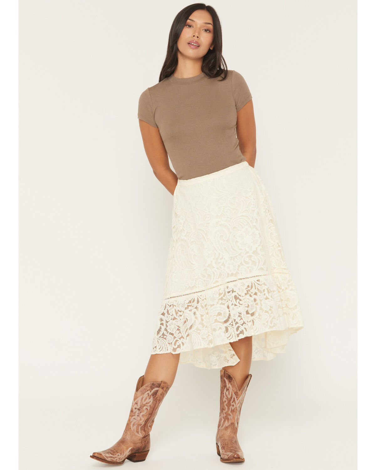 The product is a skirt that could be suitable for a high school dance, but it is not explicitly marketed for that purpose.