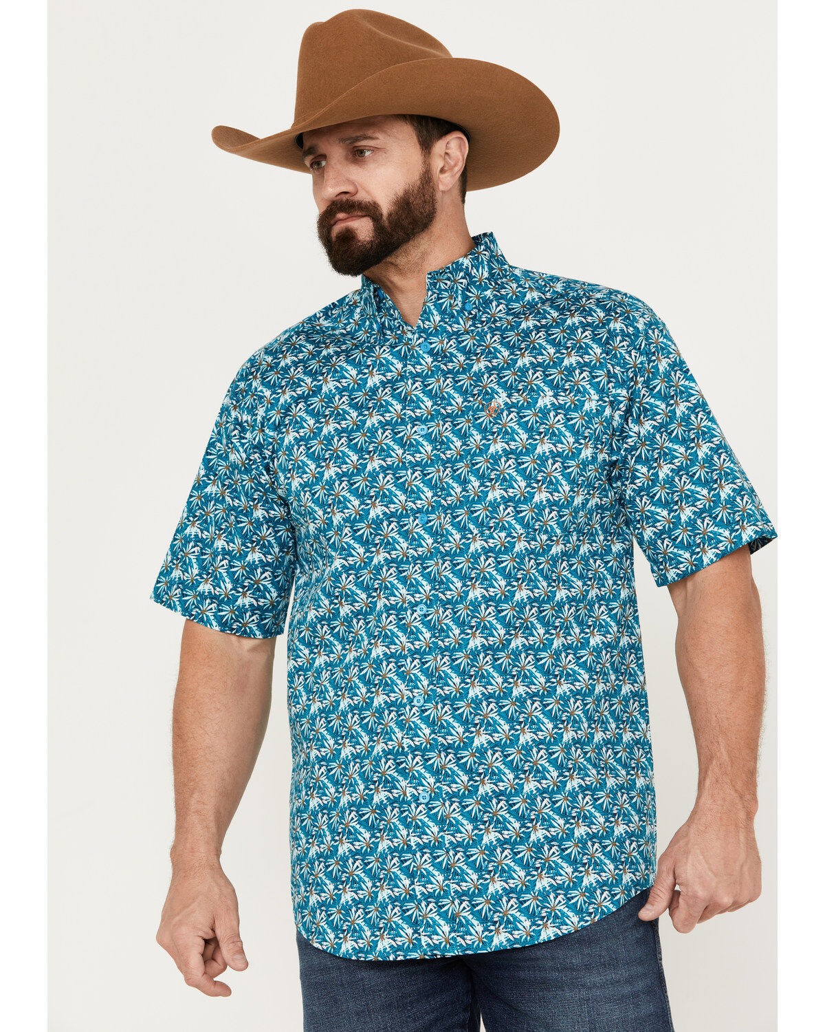 Men's Ariat Kavir Classic Fit Western Shirt
