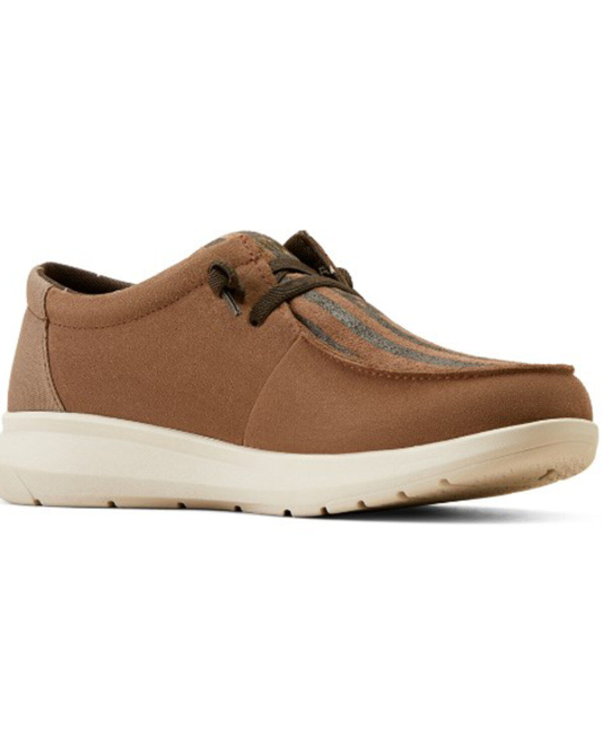 Men's Ariat Hilo Stretch Lace Casual Shoes - Moc Toe