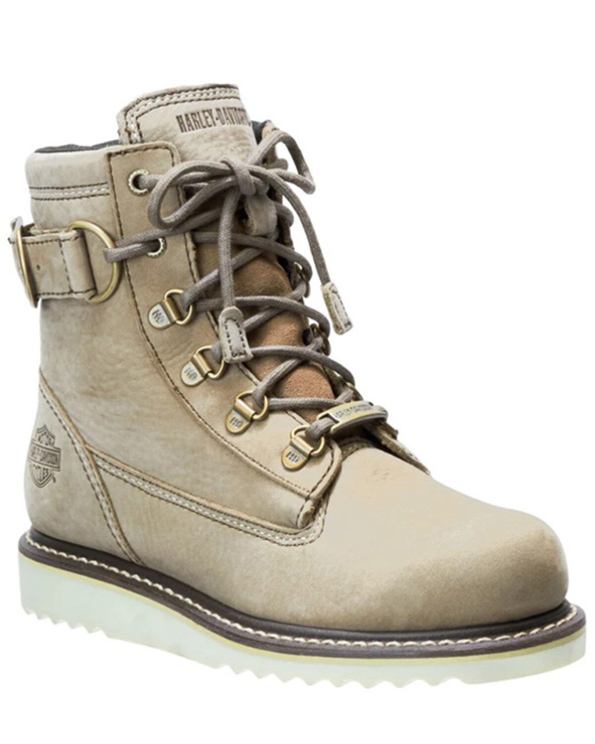 Women's Harley Davidson Marconi Moto Boots - Round Toe