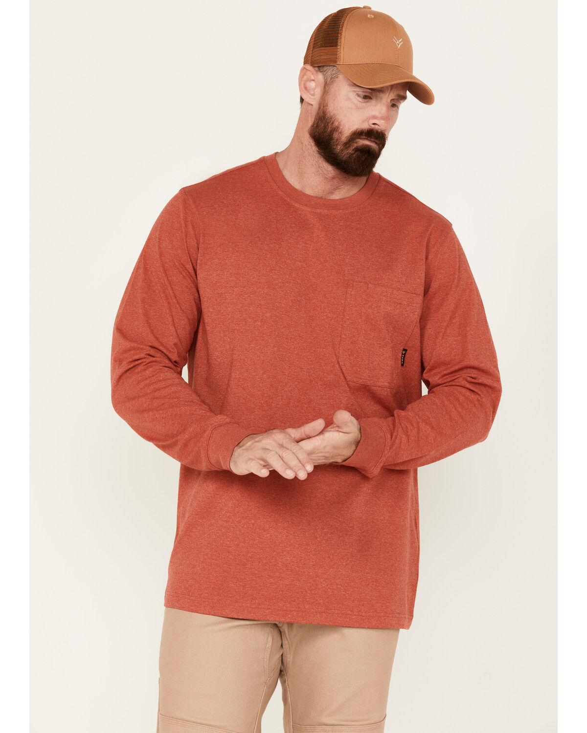 Men's Hawx Forge Long Sleeve Work T-Shirt