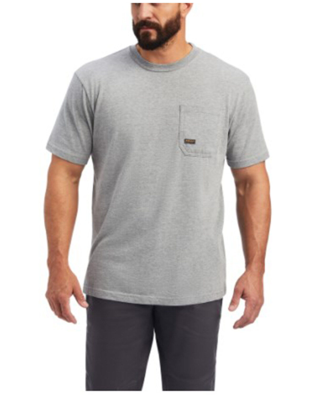 Men's Ariat Rebar Cotton Dog Tags Graphic Work T-Shirt