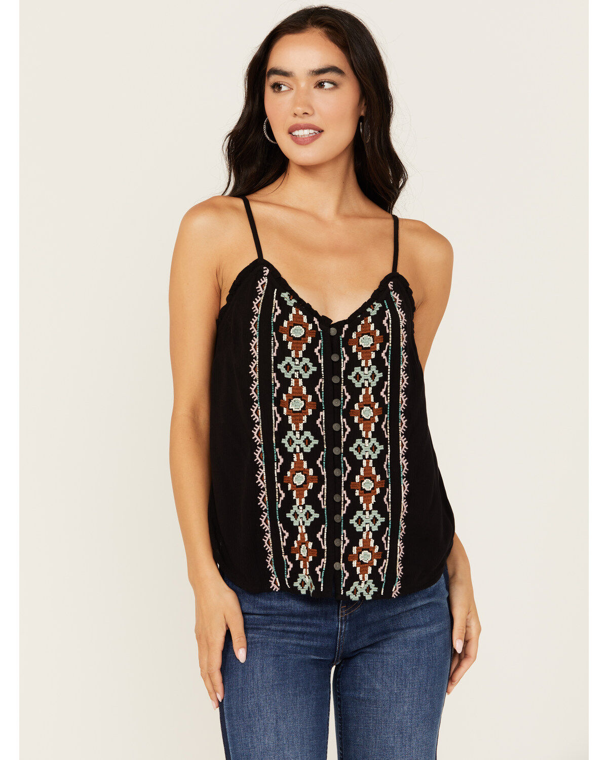 Women's Shyanne Southwestern Beaded Cami