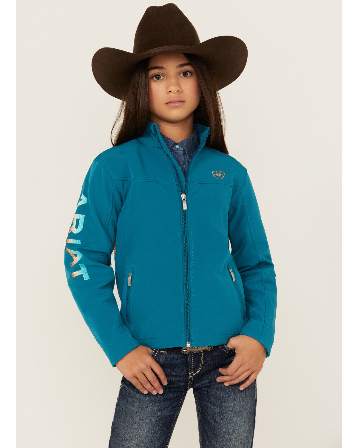 Girls' Ariat Lined Softshell Jacket