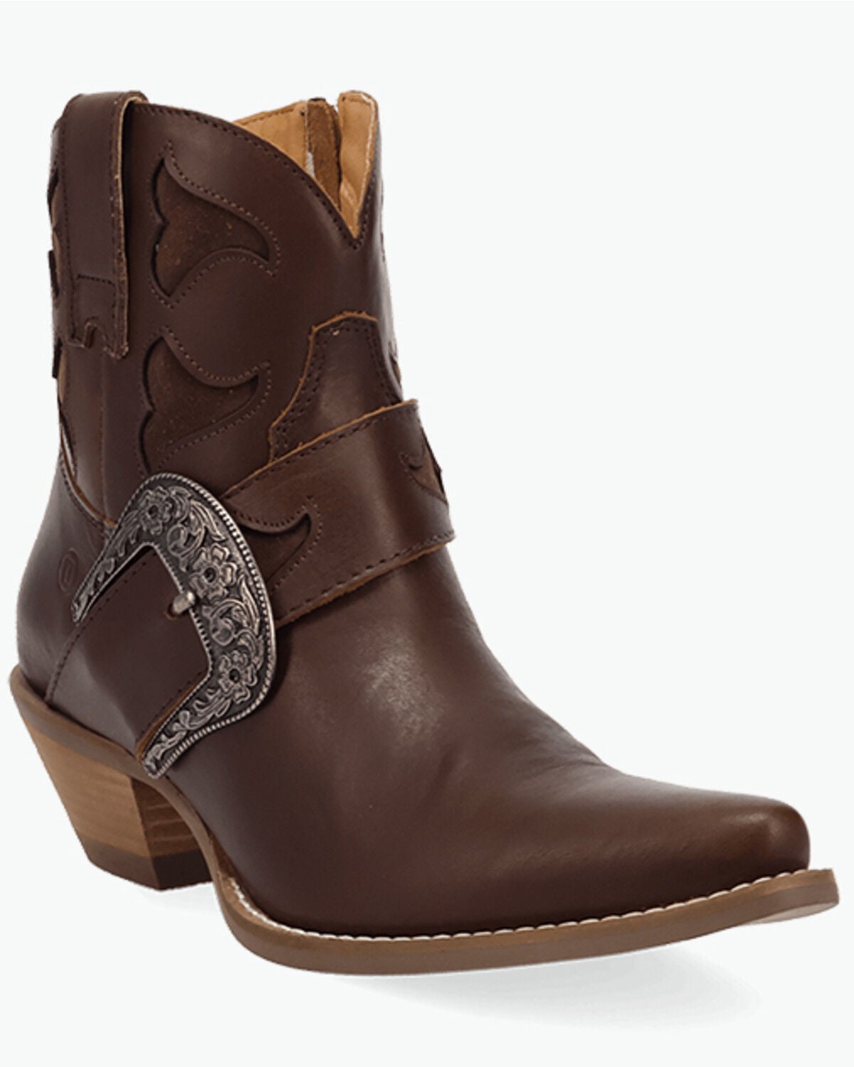 Women's Dingo Saddle Up Buckle Western Boots - Snip Toe