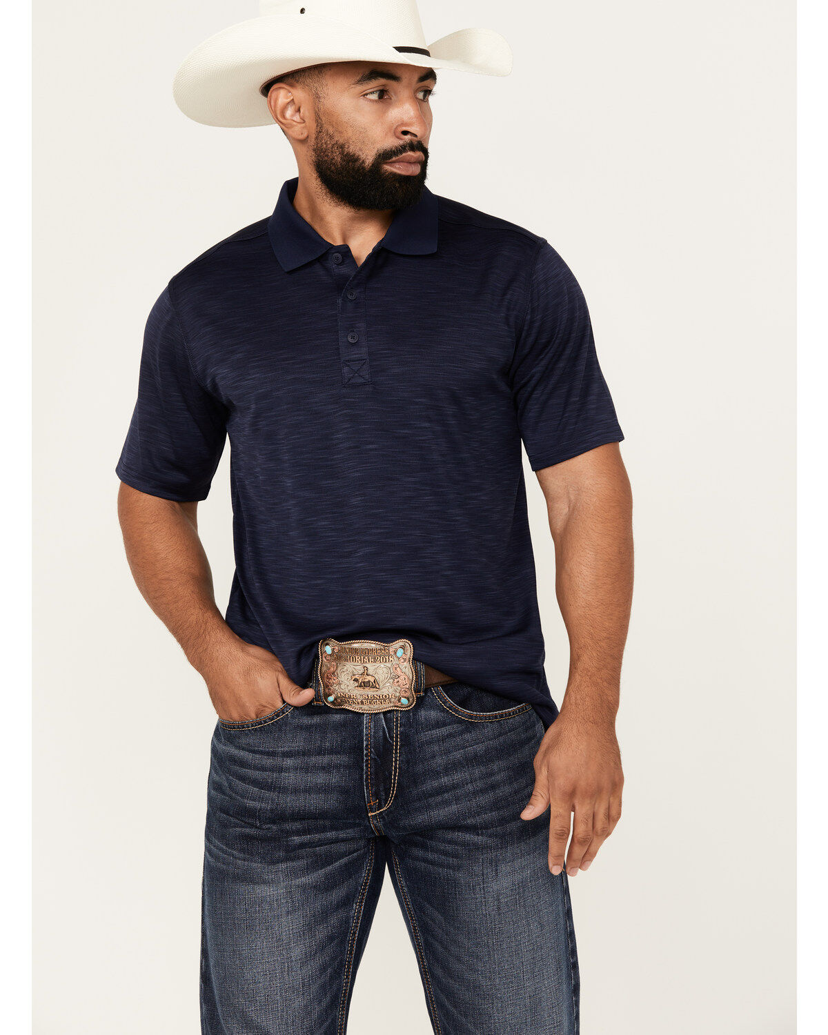 Men's RANK 45 Elite Short Sleeve Performance Polo Shirt