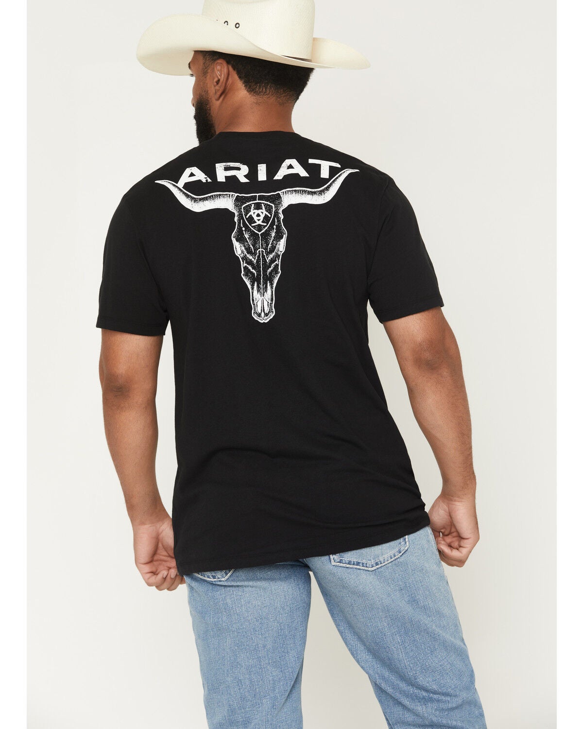 Men's Ariat Stiplle Steer Short Sleeve Graphic T-Shirt