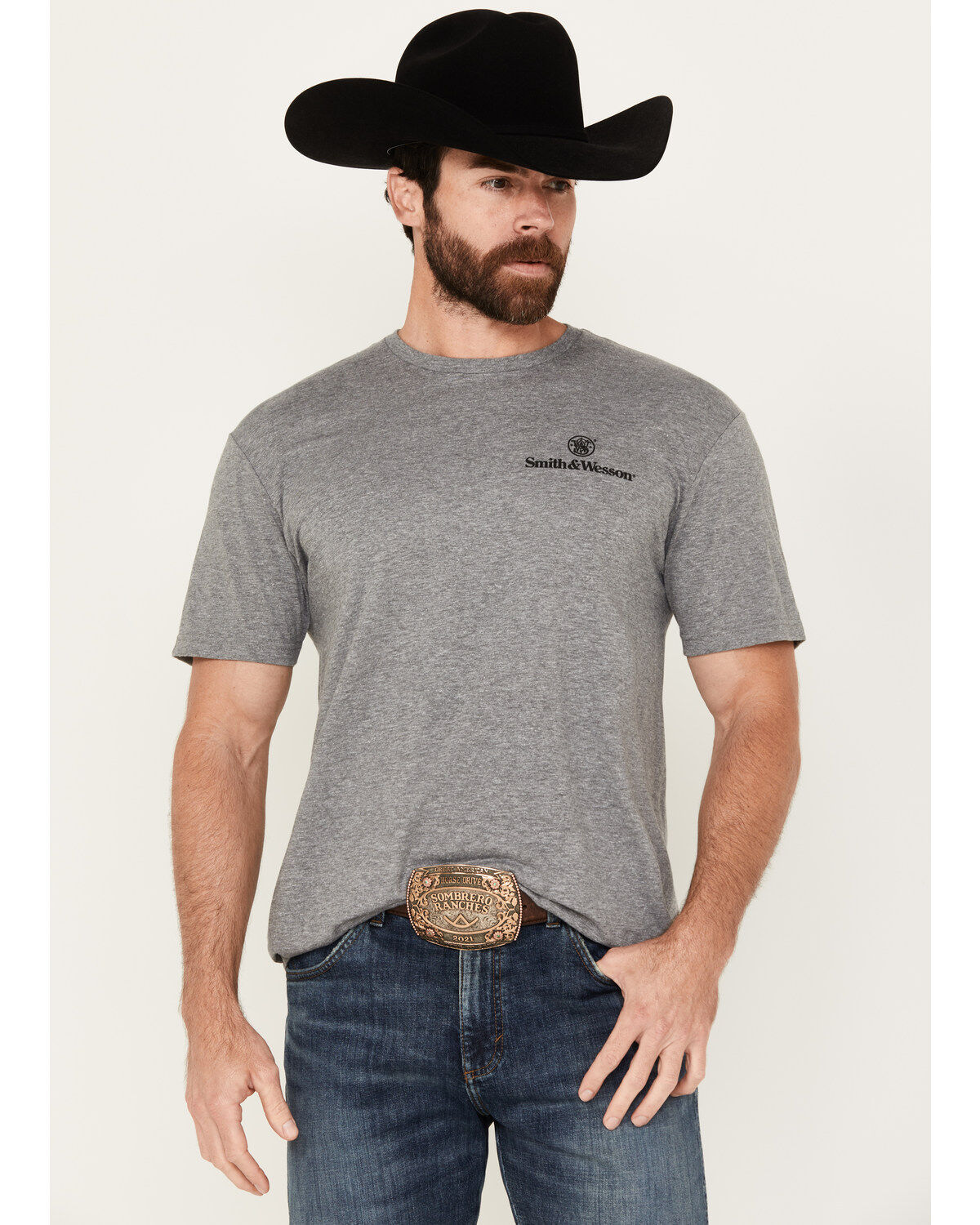 Men's Smith & Wesson Flying Eagle Short Sleeve Graphic T-Shirt