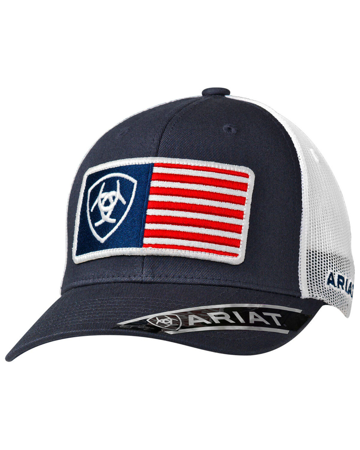 Men's Ariat USA Patch Ball Cap