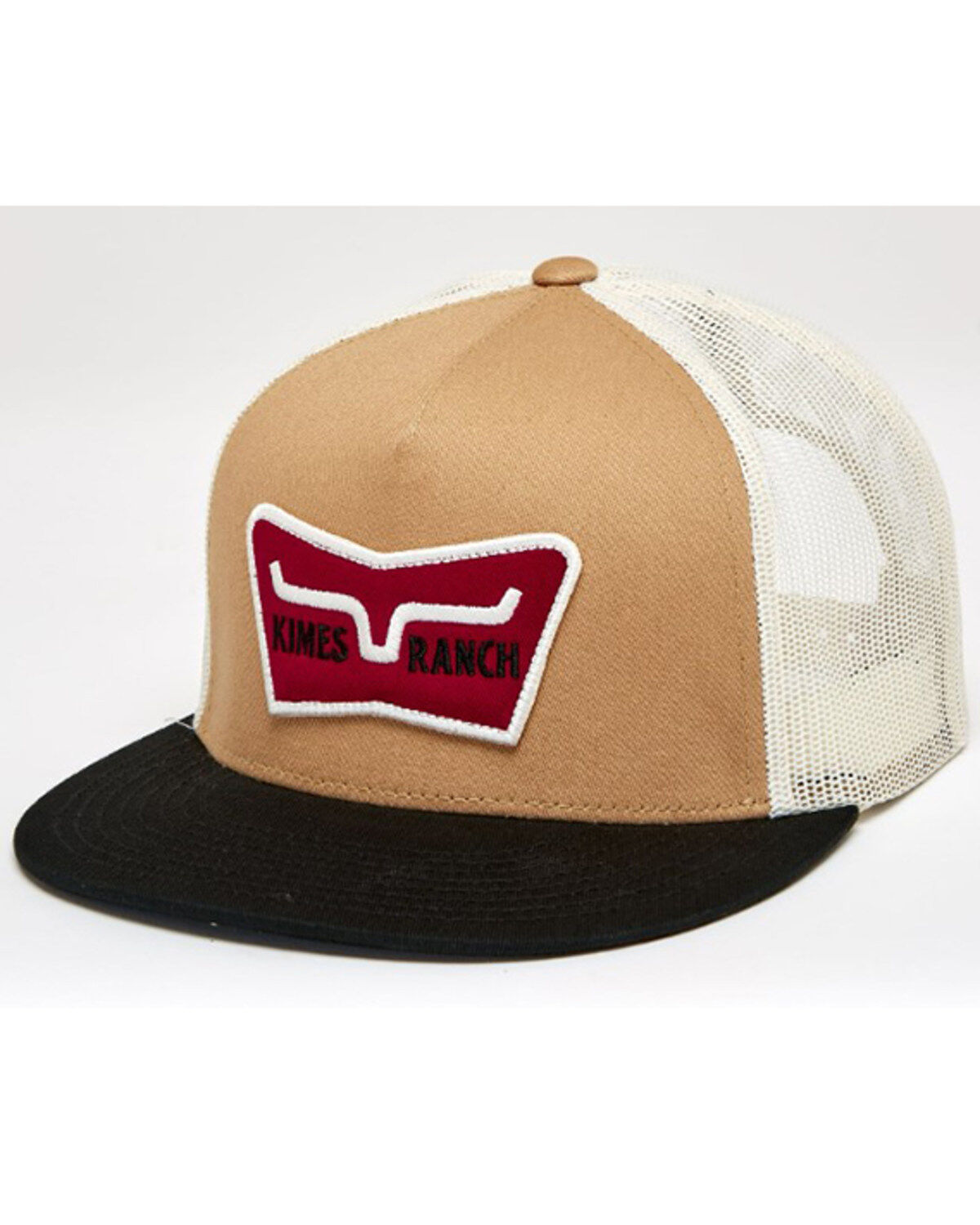 Men's Kimes Ranch Panoramic Logo Patch Work Wear Mesh Back Trucker Cap