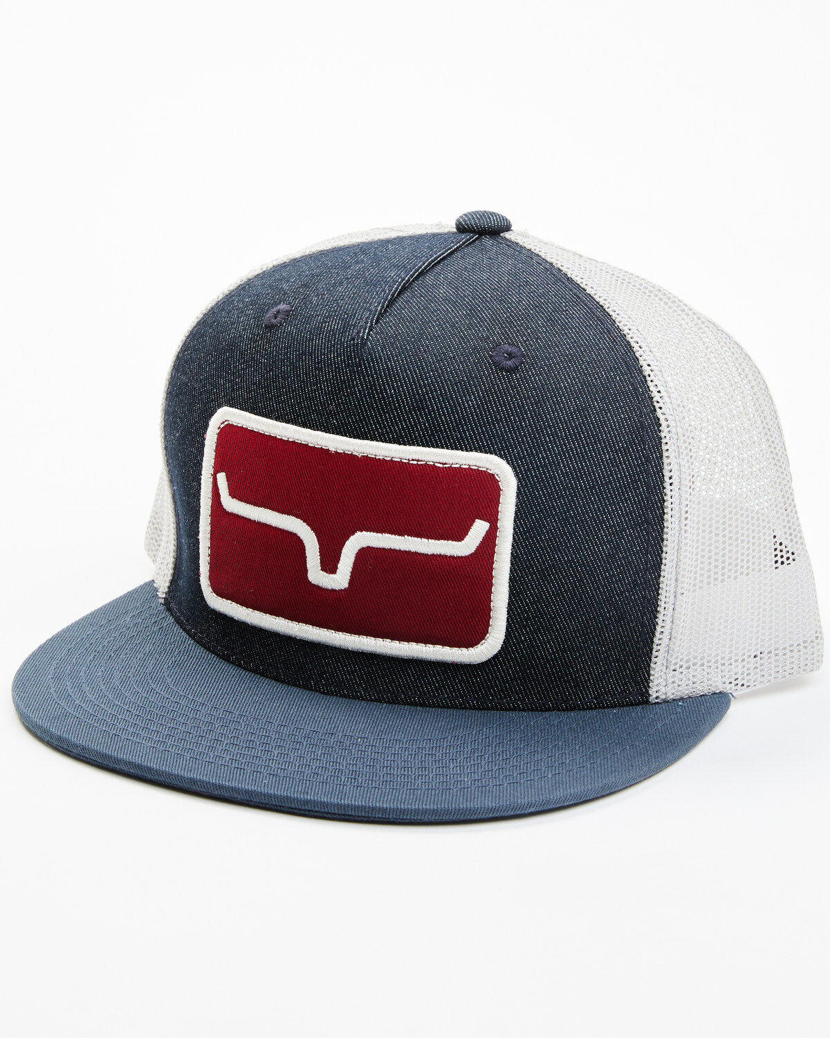 Men's Kimes Ranch Denim Banner Ventilated Cap