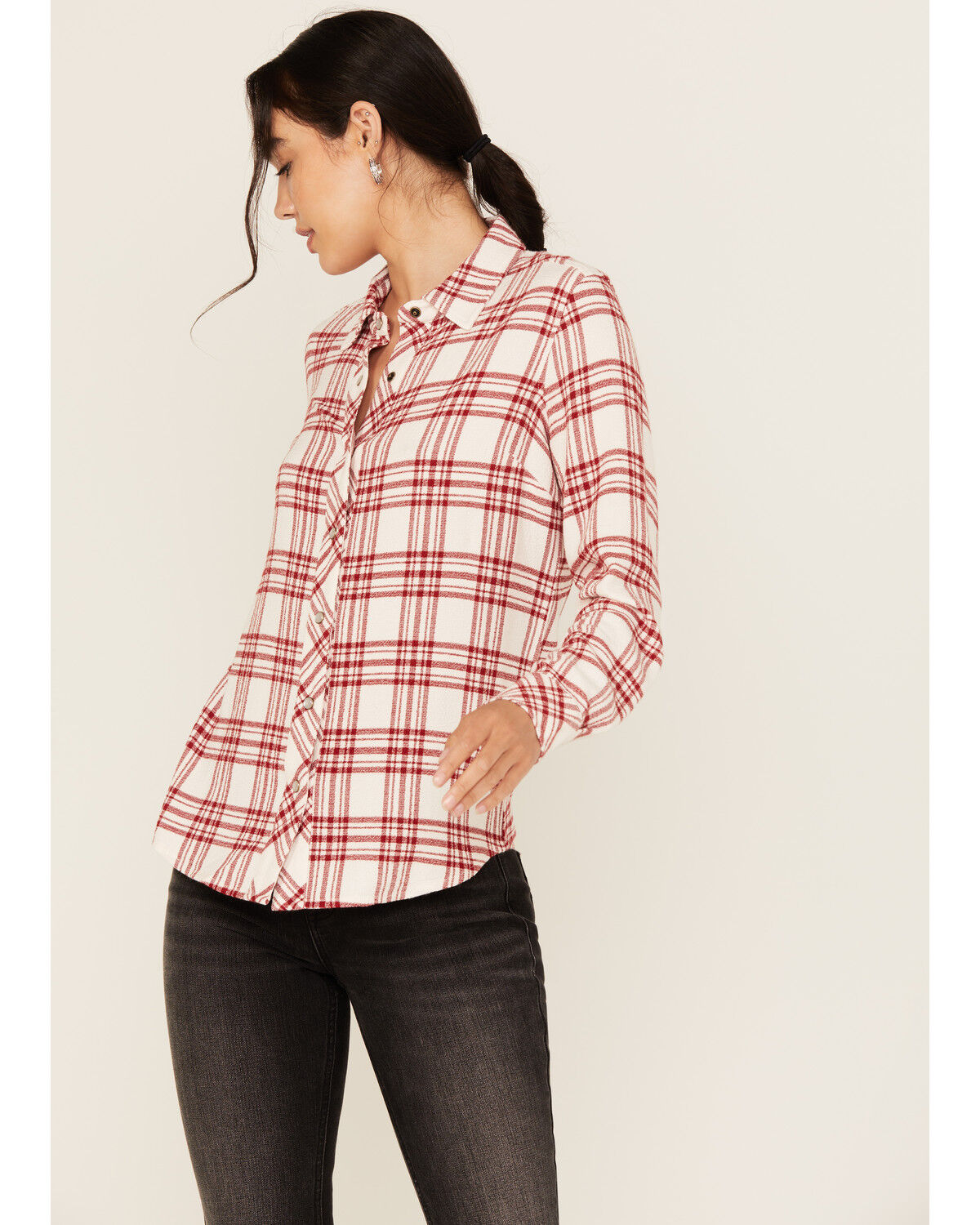 Women's Idyllwind Anna Plaid Print Long Sleeve Snap Western Shirt