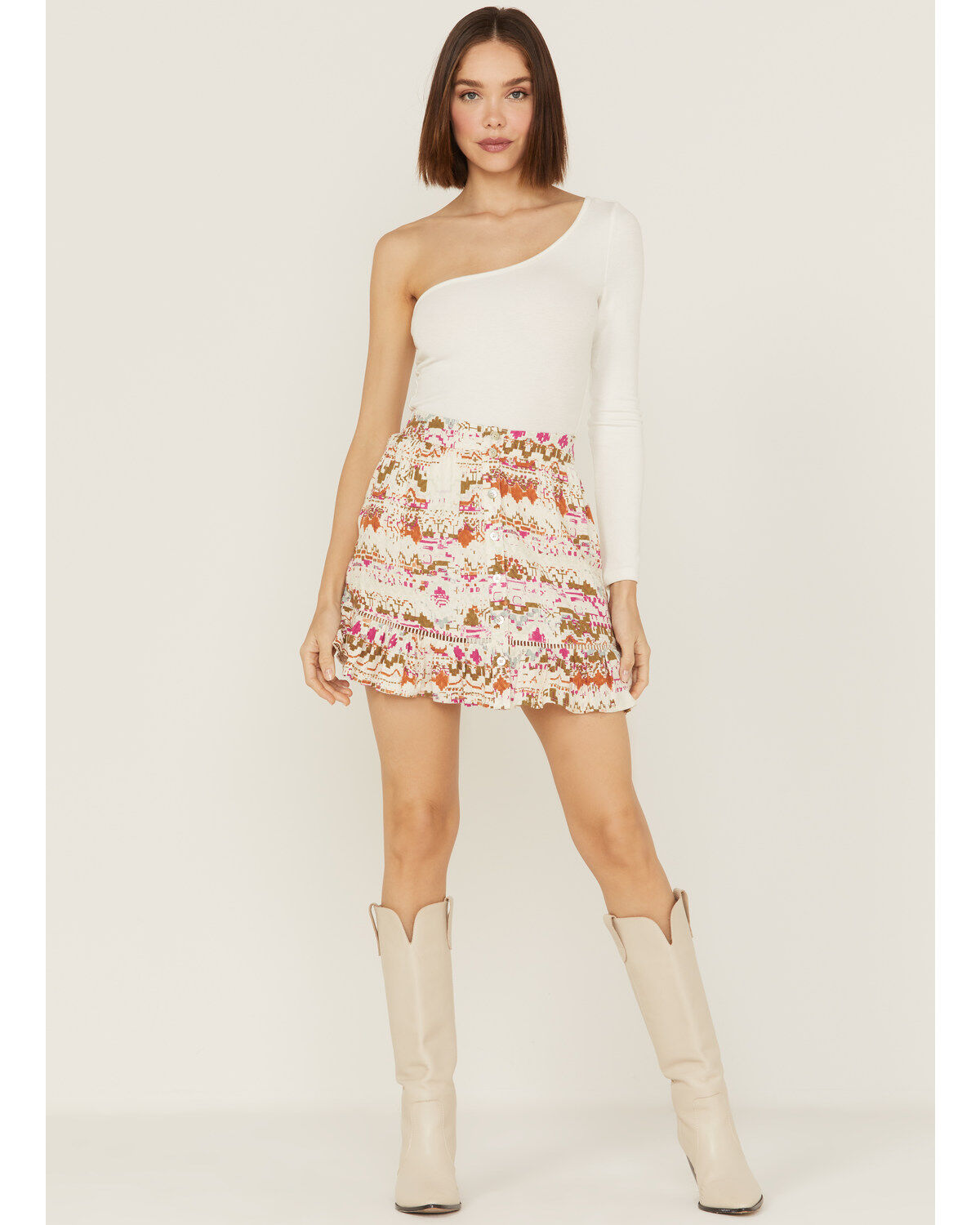 Women's Shyanne Abstract Southwestern Print Skirt