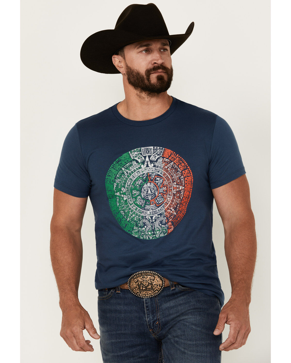 Men's Cody James TJ Mexico Emblem Short Sleeve Graphic T-Shirt