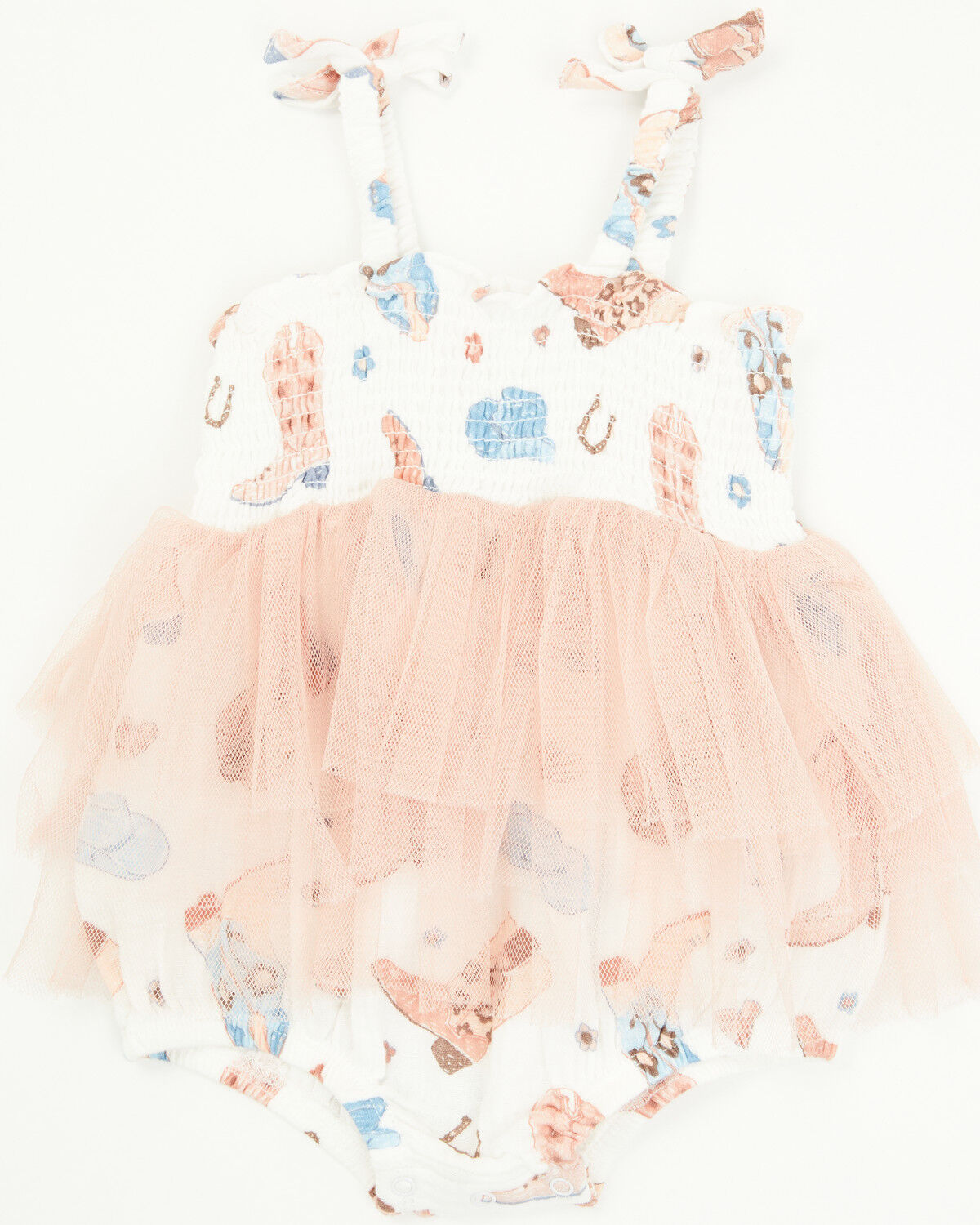 Girls' Angel Dear Infant Boots Tutu Tank Onsie