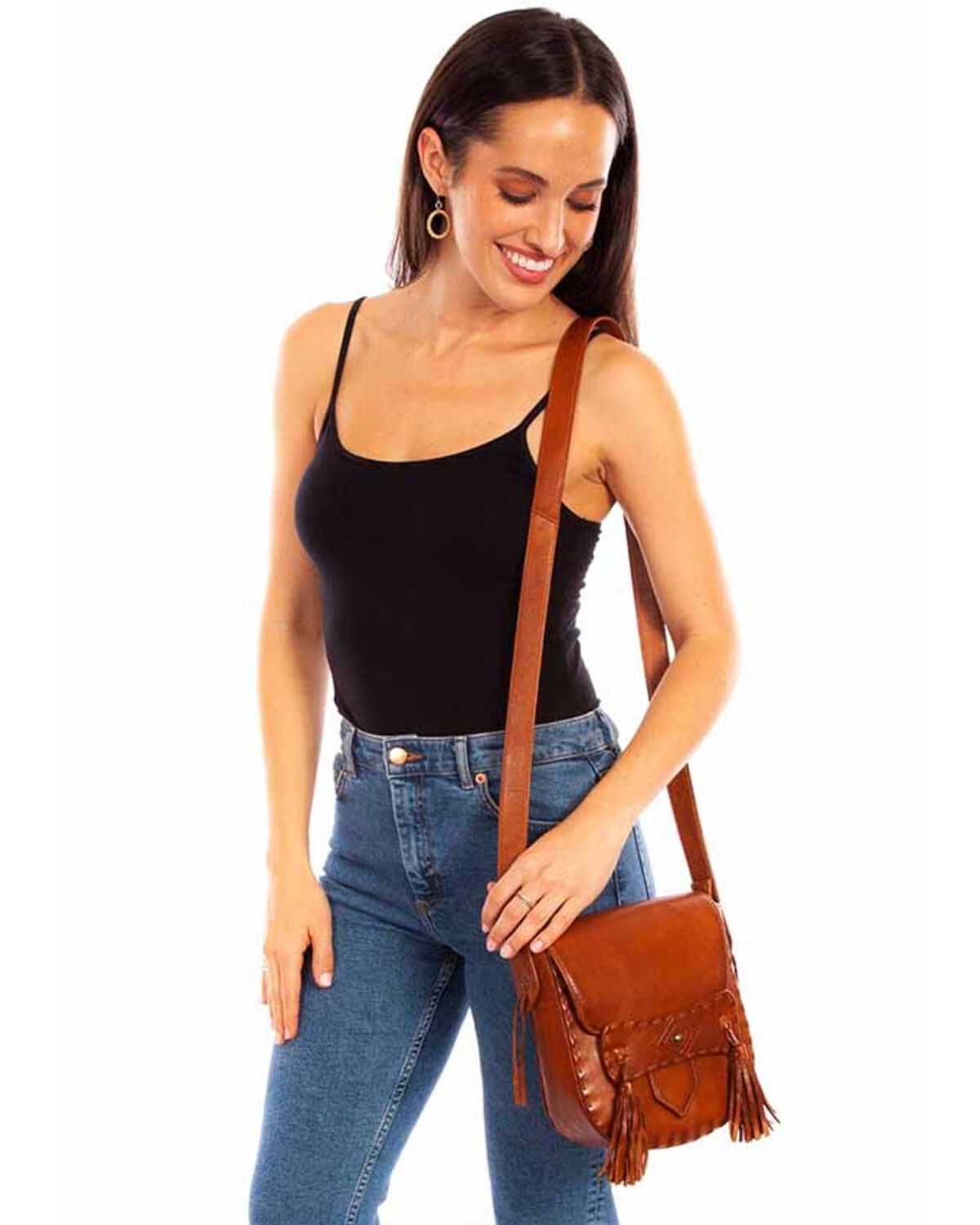 Women's Scully Fringe Crossbody Bag