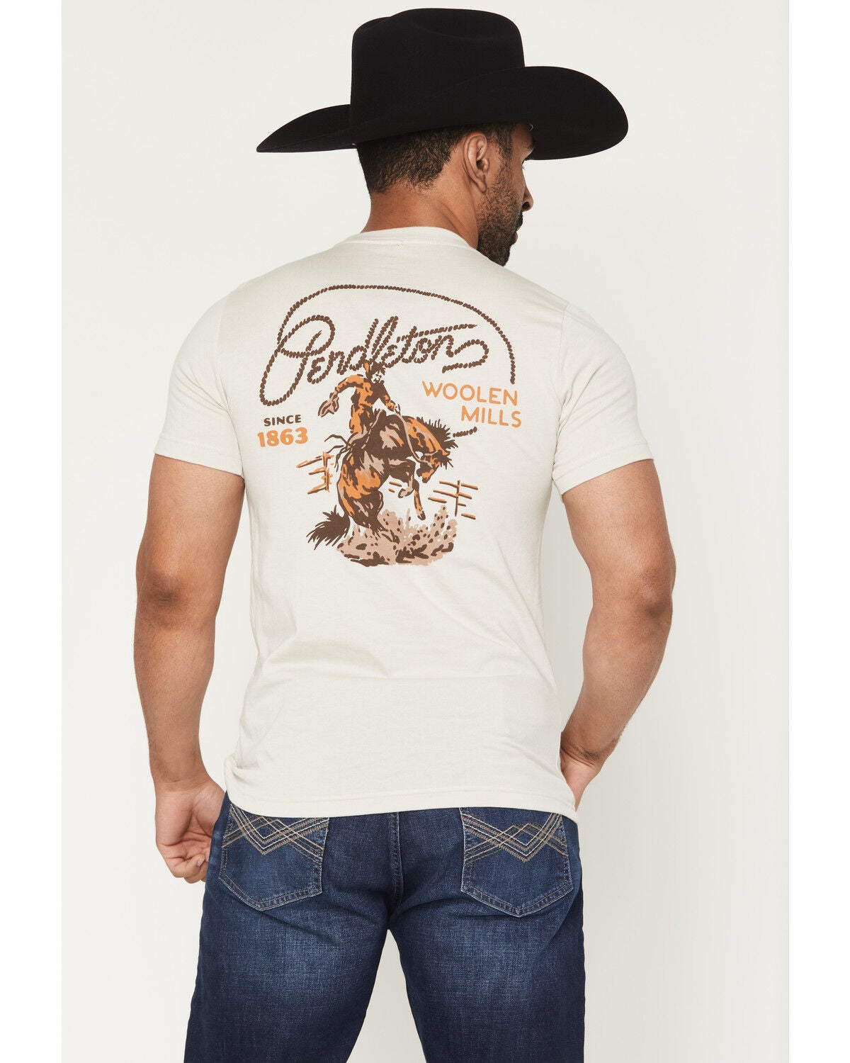 Men's Pendleton Ranch Rodeo Short Sleeve Graphic T-Shirt